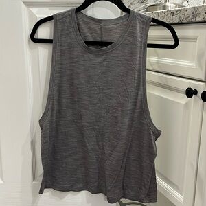 Lululemon grey tank size 8
